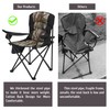 MaiuFun Oversized Camping Chair Folding Heavy Duty Quad Outdoor Large