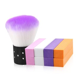 Baluue Professional Manicure Set Nail Art Tools Nail Dust Brush File Buffer Eco-friendly Cleaning Brush Set