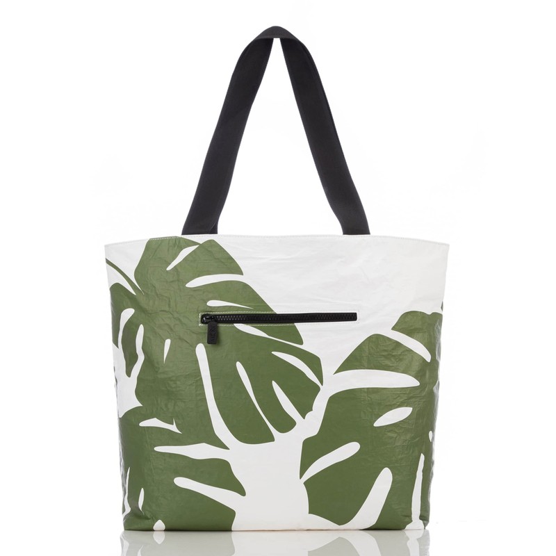 ALOHA Collection Zipper Day Tripper (Monstera in Seaweed, Day Tripper