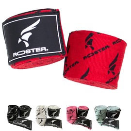 ROSTER. Confezione da 2 bende Boxe (Rosse)