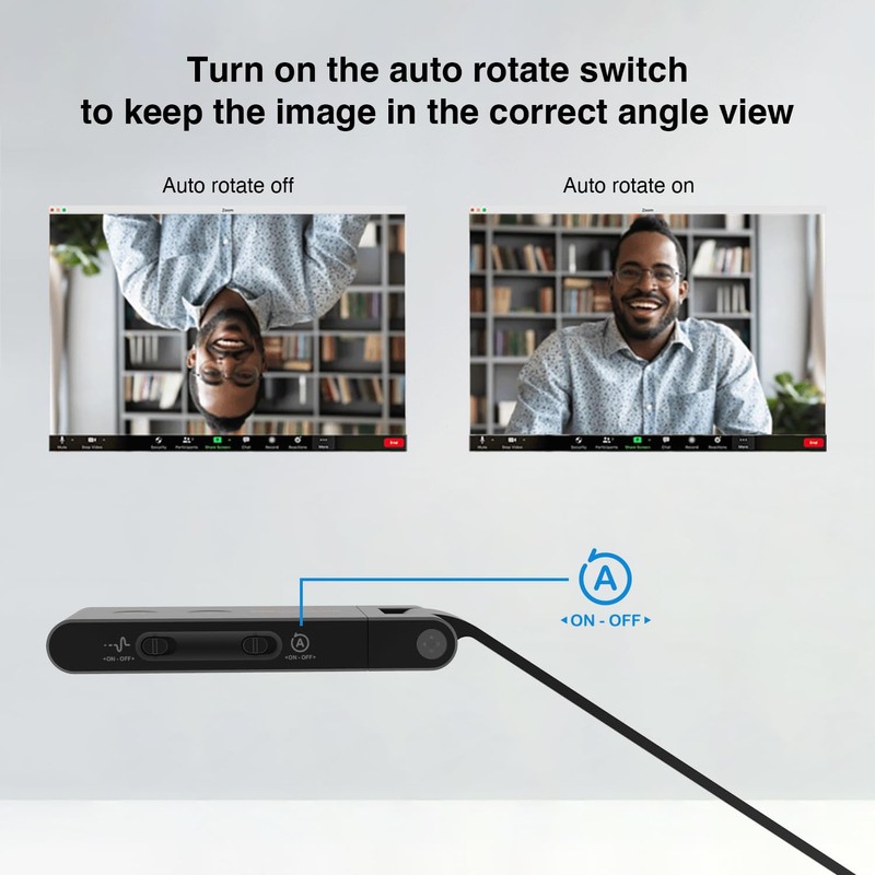 VIISAN VS13AI 4K Document Camera with AI Noise Cancellation Microphone