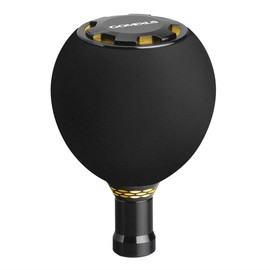 GOMEXUS Power Knob Compatible for Shimano Stella FJ 1000-5000 Biomaster 1000-5000 Nasci Daiwa 17 Exceler 2004-4000 16 Blast 3500-4000 Spinning Reel Handle Round Knob Direct Fitment 38mm