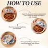 50 Reusable Aluminum Foil Food Covers, Home Dining Table &