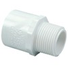 NIBCO Fig No 436-005, 1/2 in. PVC Male Adapter Male