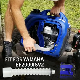 Kujunpao Mess Free Oil Change Funnel Generator Oil Funnel Compatible with Yamaha Ef2000iSv2 EF2200iS Westinghouse WH2200iXLT Generac 7117 GP2200i Rainier R2200i