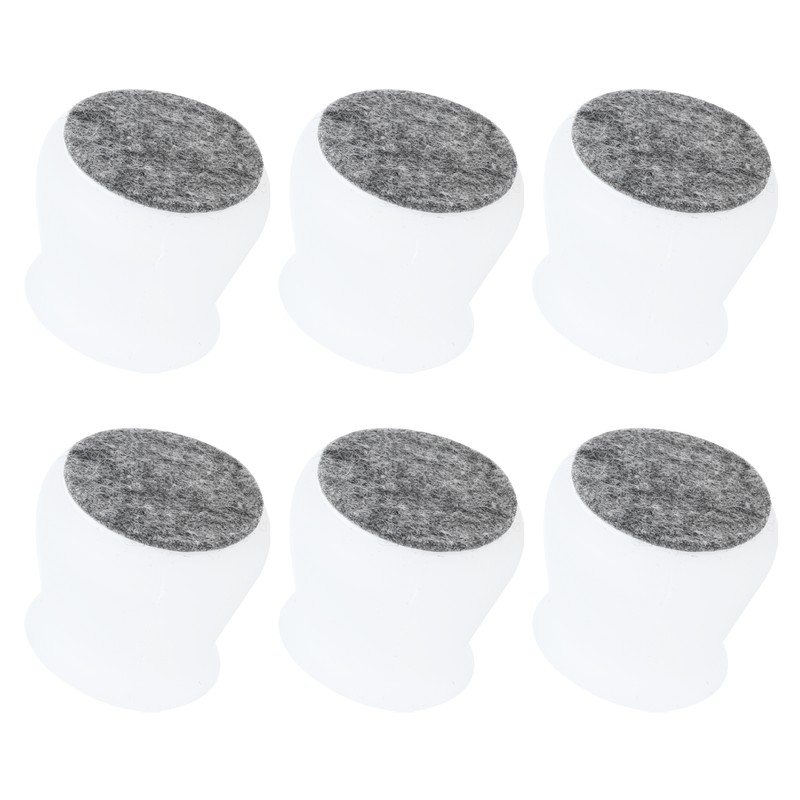 16PCS Chair Leg Protector Non Slip Silicone Felt Furniture Leg