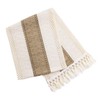 EPCDBBRT 1 Piece Woven Table Runner, Tassel Table Runner, Table