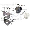 Xfight Parts Blower Wheel/Flywheel 4-Stroke 125cc 152QMI (GY7) 12611 Gat: