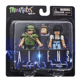 Aliens Minimates Series 1 Cpl. Hicks & Rescue Mission Ripley 2-Pack