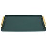 Large Handle Tray Double Ear Plastic Tray Rectangular Stable Multifunctional