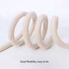 Aoneky Braided Cotton Rope (1/2 inch x 100 ft)