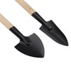 6PCS Electroculture Plant Stakes 10 Inch Natural Wood Stake Wrapped