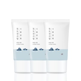 Round Lab 1025 Dokdo Sun Cream 50ml (SPF 50+ PA++++) 3 units / 라운드랩 1025 독도 선크림 50ml (SPF 50+ PA++++) 3개