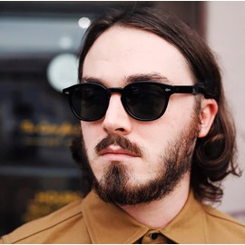 Gtand Unisex Vintage Retro Round Style Tinted Sunglasses For Men Women Fashion Circle Sun Glasses 46mm