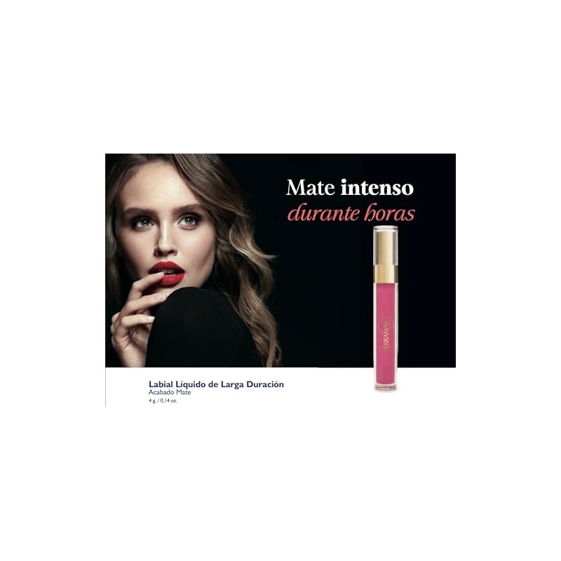 Terramar - Labial Líquido Mate de Larga Duración, 4g (Red)