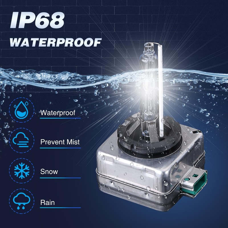 Hiolpen HID Headlight Ballast W/Igniter & D3S Bulb for Ford