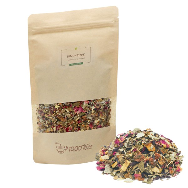 Herbal Tea Immune Strong with Cranberry Pomegranate Flavour, Fruity, Sour