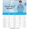BesserBay playera de natación unisex con capucha UPF 50+ para