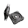 Lheng 7 Inch Black Heavy Duty Square Turntable 360 Degree