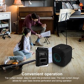 GETBSTOOP Speaker Cover for J-B-L PartyBox Encore Essential, Protective Speaker Case Mesh Cover Du-st Cover for J-B-L PartyBox Encore Essential Party Speaker