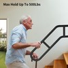 ROTHLEY Hand Rails for Outdoor Steps,Hand Rails for Elderly Porch