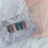 [Handmade nail tip] Terrazzo mixed mother-of-pearl nails / [수제네일팁] 테라조