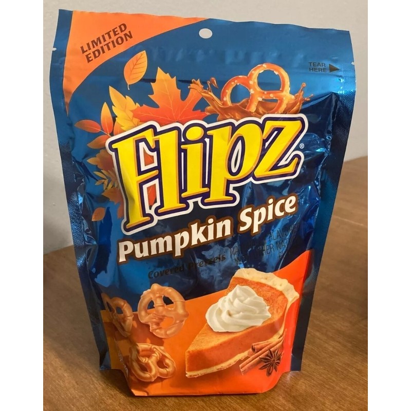 FLIPZ 2x 🎃 Flipz Pumpkin Spice Limited Edition Chocolate Covered