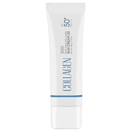 ten zero 텐제로 끈적임없는 썬스크린 물놀이 선크림 딥 아쿠아 콜라겐 선 크림 투엑스 50g 3개