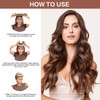 Asheyya 5 Pcs Heatless Blowout Rods Set, Jumbo Flexi Rods