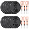 K&F Concept 49mm Lens Cap 10 Pack Snap-on Front Camera