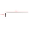 YHXiXi 2PCS 2.5mm L Shaped Long Arm Repairing Tool Ball