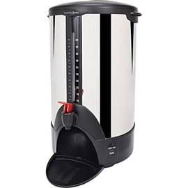 Coffee Pro CP50 Urn/Coffeemaker, 50-Cups, 12-Inch x16-1/2-Inch x22-Inch, Stainless Steel