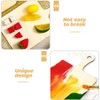 Operitacx 5Pcs Mini Rectangular Wooden Charcuterie Boards with Handle, DIY