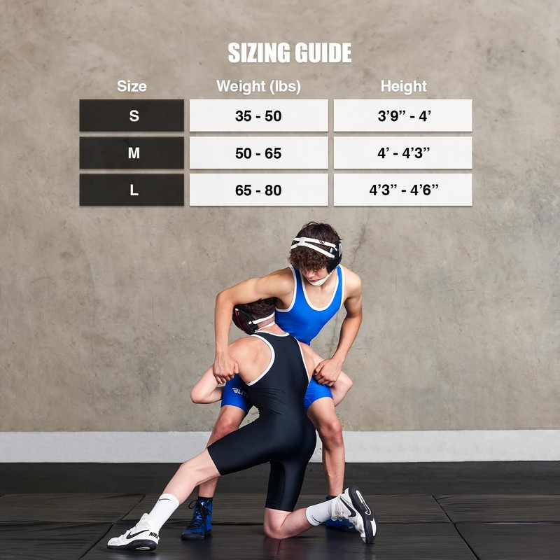 Elite Sports Kids Wrestling Youth Singlet, Standard Boys Wrestling Singlets,