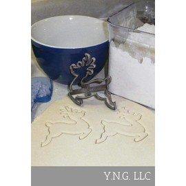 REINDEER JUMPING CHRISTMAS HOLIDAY SPECIAL OCCASION COOKIE CUTTER BAKING TOOL 3D PRINTED USA PR125