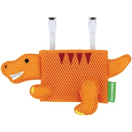 Skater ZODP1D Die Cut Out Pocket Shoulder Clip 2-Way Dinosaurus Picture Book Dinosaur