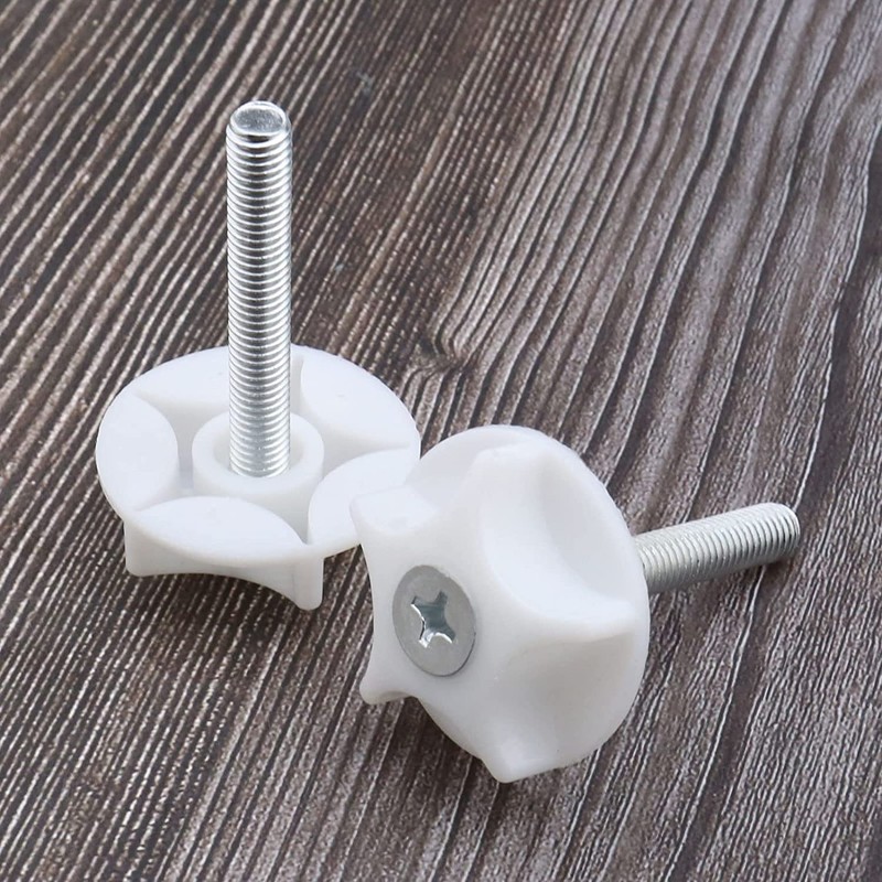 wancala 4 Pcs Headboard Fixings Bolts - M8 Heavy Headboard