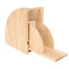 Dustproof Filter Holder Fan Shaped Coffee Filter Storage Holder Solid