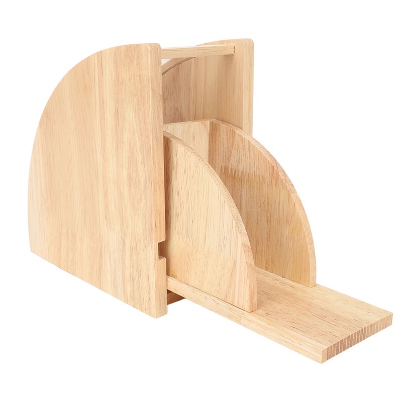Dustproof Filter Holder Fan Shaped Coffee Filter Storage Holder Solid