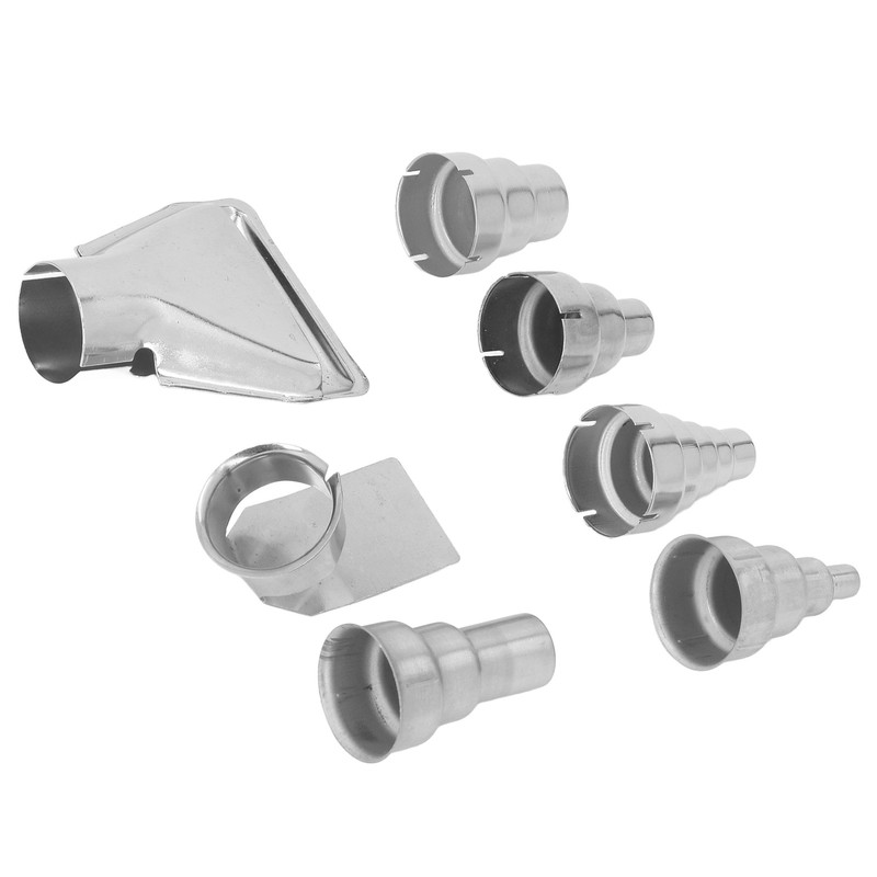 7Pcs 35mm Heat Gun Nozzle Set Stainless Steel Hot Air