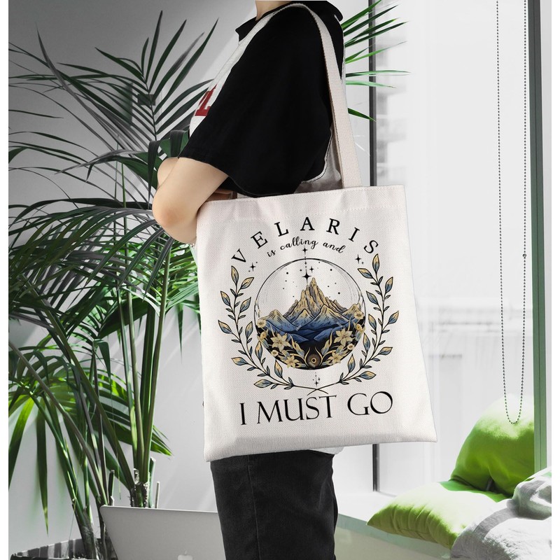 ACOTAR Merch Velaris City of Starlight Inspired Tote Bag Fantasy