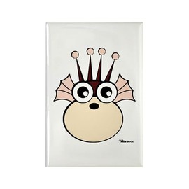 CafePress Sea Monkey Rectangle Magnet, 3"x2" Refrigerator Magnet