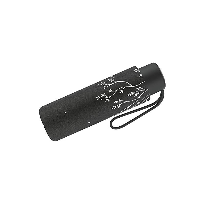 Pierre Cardin Petito Provence Pocket Umbrella, black