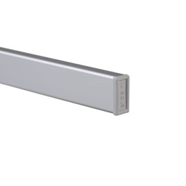 STAS Art Hanging System: STAS cliprail pro alu 200cm 78.75 inch + Installation kit