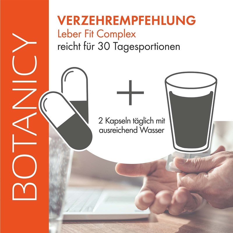 Leber Fit Complex, High-dose Complex from the Brand Raw Material