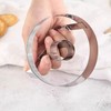 Stainless Steel Doughnut Cutter 2 Pack, Round Donut Mold with