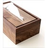Tissue Case, Wooden, Walnut, Wood, Solid Natural Wood, Tissue Box,