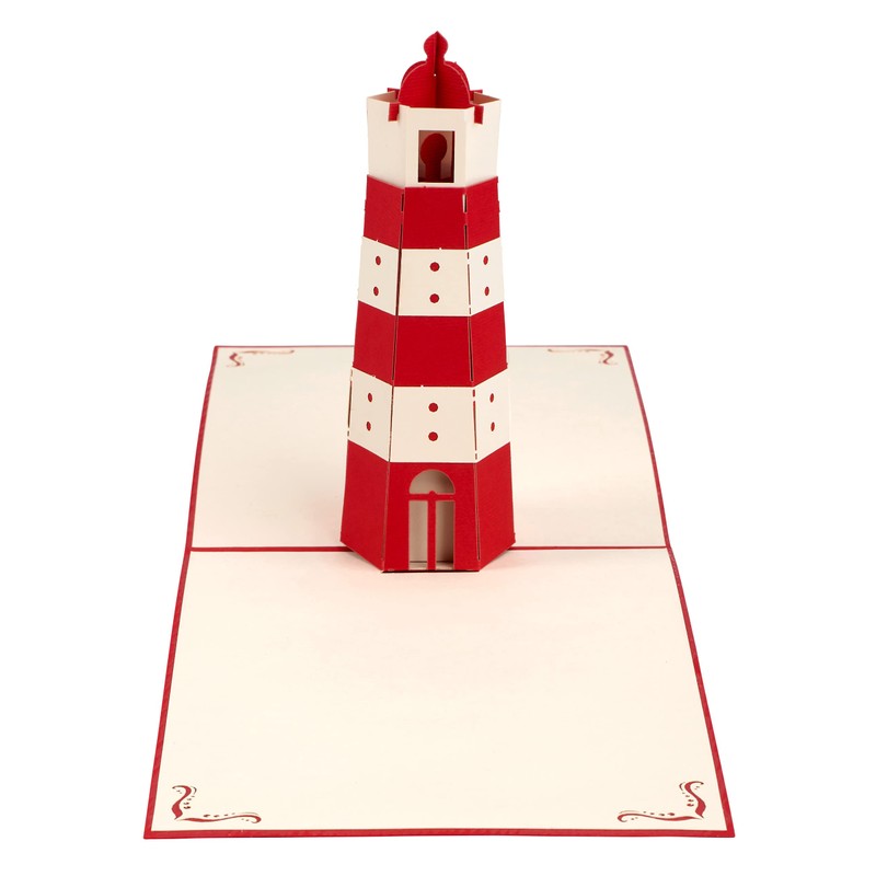 Liebessa Leuchtturm 3D Pop Up Card - Baltic Sea, North