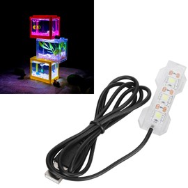 Mini Led Aquarium Light, Small Aquarium Water Plant Light Desktop Fish Mini Decoration LED Lamp