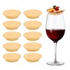 10PCS Wine Glass Topper Bambusoideae Wine Glass Charcuterie Board Drink